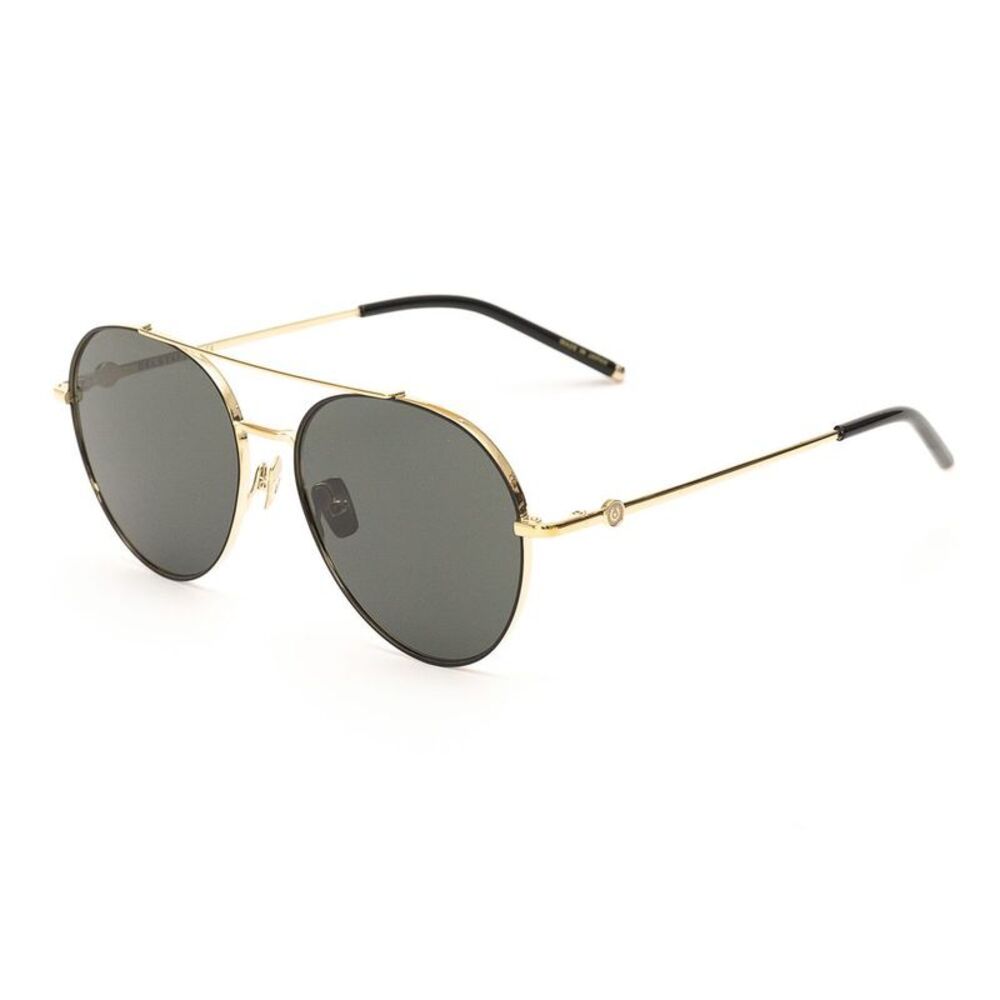 Belstaff Magnum Pilot Sunglasses Gold Metal Frame Unisex Gold